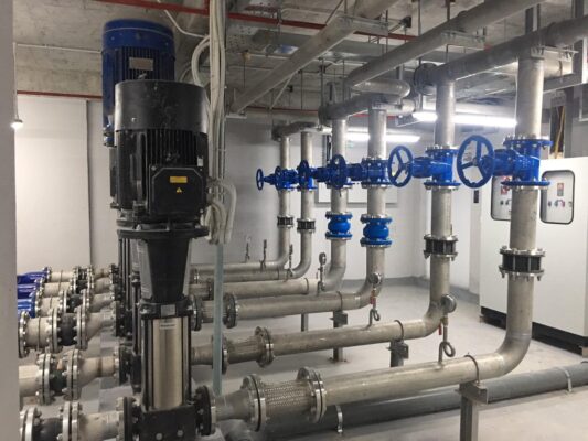 CÔNG TRÌNH ỐNG CÔNG NGHIỆP XỬ LÝ NƯỚC THẢ