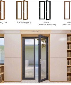 HỆ CỬA ĐI 55 ĐẠI TÂN